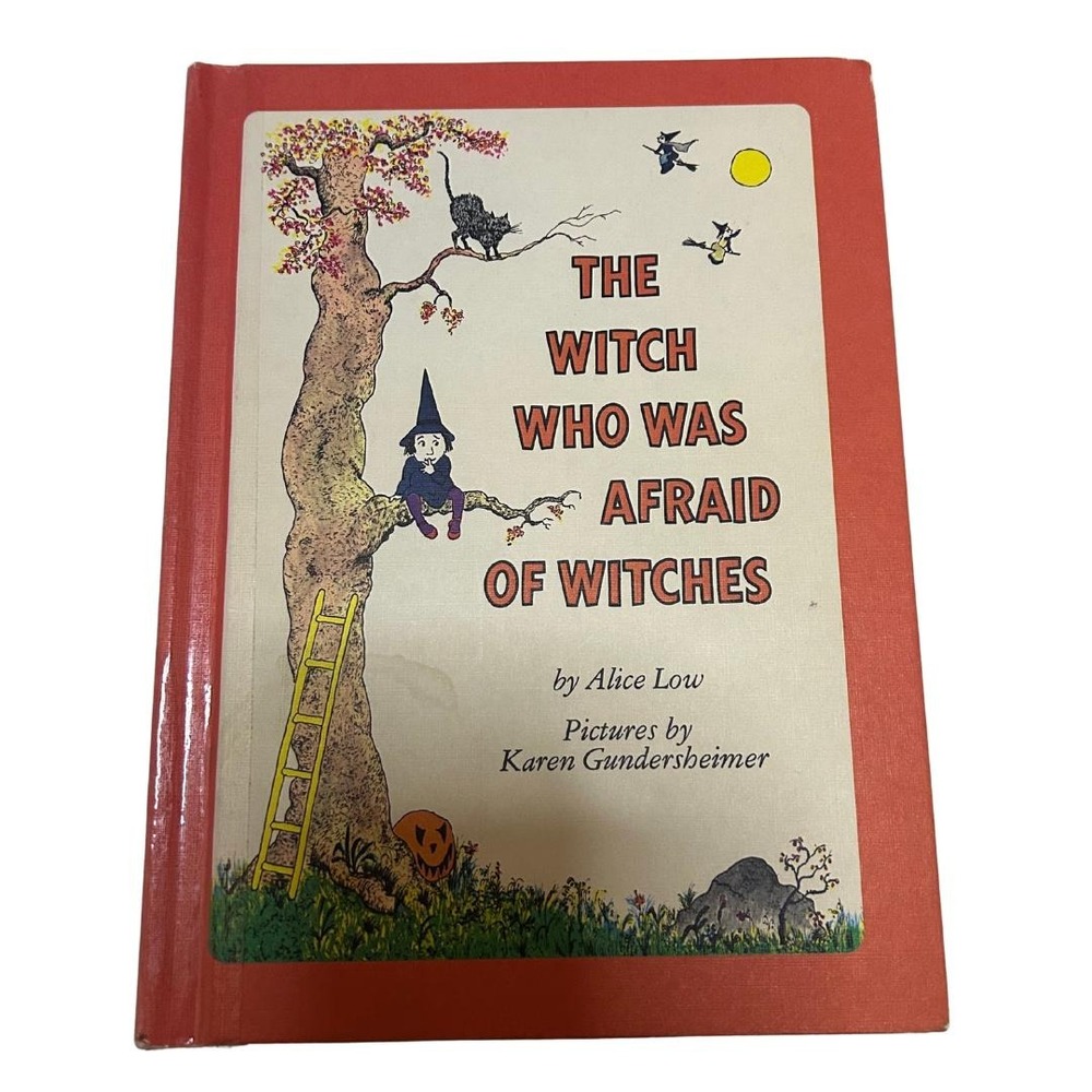 Vintage The Witch Who Was Afraid of Witches by Alice Low 1978 - Retro Halloween